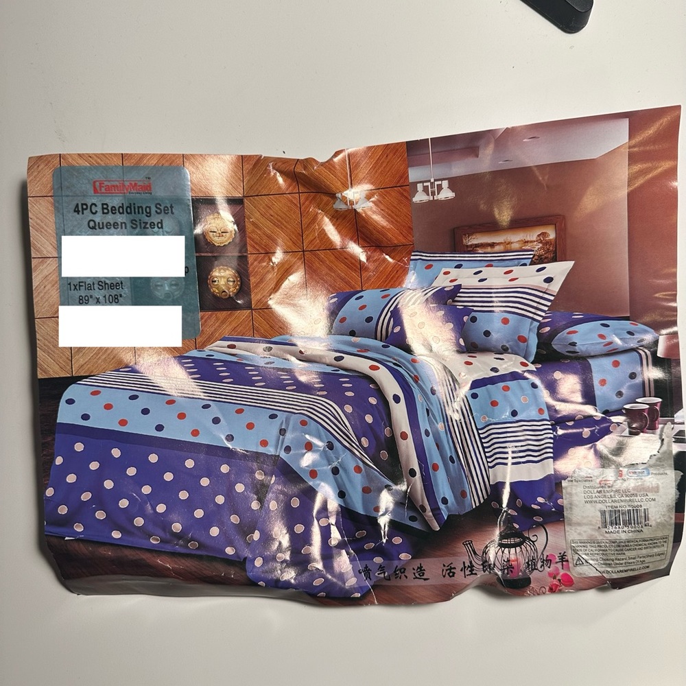 Flat Sheet For Queen-Sized Beds